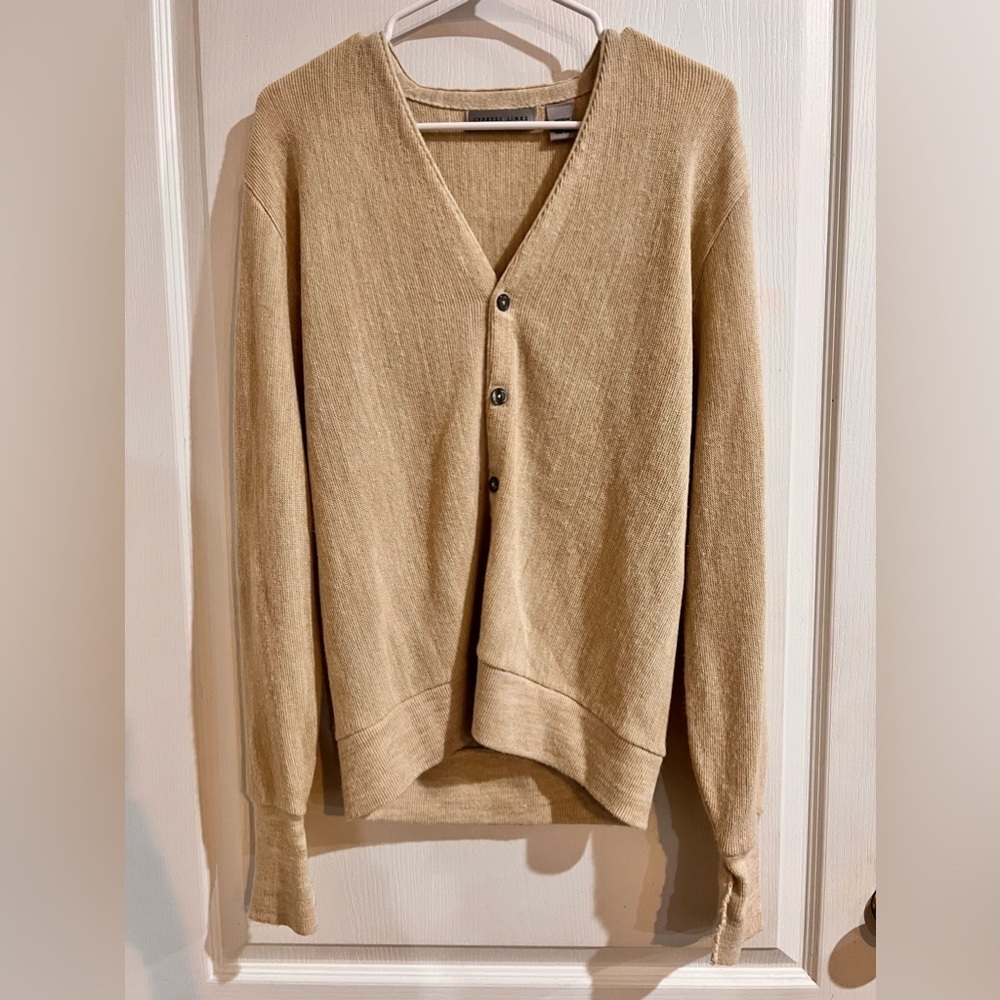 Cypress Links Beige Vintage Sweater